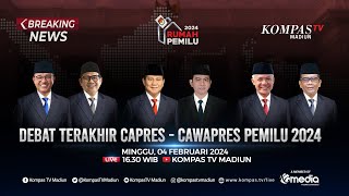 Live  Debat Terakhir Calon Presiden dan Wakil Presiden Pemilu 2024 [upl. by Sivlek]