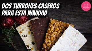 Dos turrones caseros para esta Navidad [upl. by Eldon]