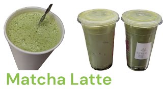 how to make a matcha latte with emma chamberlain [upl. by Idissak]