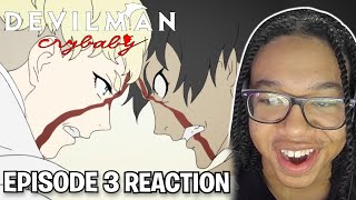 PROTECTING AKIRA SECERT  Devilman Crybaby Episode 3 Reaction [upl. by Otrebmal]