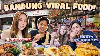 HUNTING KULINER VIRAL BANDUNG BAKMI BAKERY GELATO DLL FT AGATHA CHELSEA [upl. by Mannie]