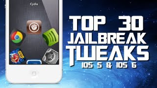 Top 30 Best Cydia Apps amp Tweaks For iPhone iPod Touch amp iPad iOS 5 And iOS 6 [upl. by Amethist441]