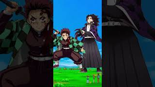 Tanjiro vs Kokushibou anime animeedit yoriichi tanjiro demonslayer [upl. by Adnoluy]