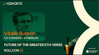 Vitalik Buterin at Rollcon1  quotWhat an ideal future may look likequot [upl. by Debby]