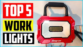 Ecarke LED Work light for Milwaukee and Dewalt 20V Max Batteries [upl. by Dowell342]