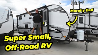 Small OffRoad RV  Allnew 2022 Jayco Jay Feather Micro 199MBS [upl. by Nur328]