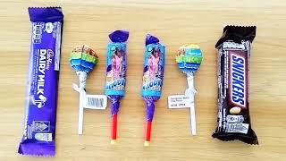 asmr satisfying video unpacking lollipops candy unboxing chocolate candy asmr unpackin [upl. by Inirt]