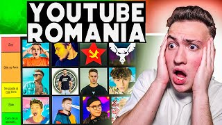 YOUTUBE ROMÂNIA TIER LIST 2021 [upl. by Oehsen]