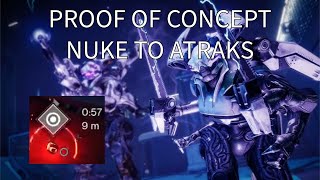 Destiny 2 Vespers Host  PROOF OF CONCEPT NUKE TO FINAL BOSS [upl. by Sivrep]