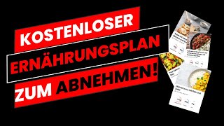 KOSTENLOSER individueller ERNÄHRUNGSPLAN zum ABNEHMEN [upl. by Daht]