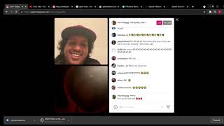 1hunnid top5 amp moneyboy ig live dissin the ops [upl. by Itnahs279]