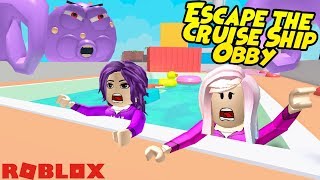 Roblox Escape the Cruise Ship Obby 🛳  ATTACKED BY ZOMBIES 🧟‍♂️ amp A GIANT OCTOPUS 🐙 [upl. by Eenahc]