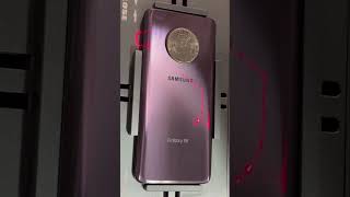 Samsung Coins Cleaning Service new tech asmr new fyp foryou follow foryoupage laser [upl. by Nageek]