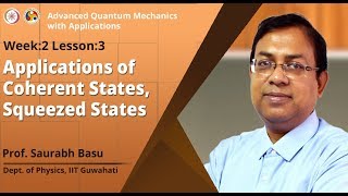 Applications of Coherent States squeezed states [upl. by Warram]