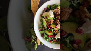 TASTY SALAD🌱 salad recipe autumnfood saladrecipe healthysalad shorts veganrecipes سلطة [upl. by Joh]