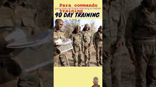 90 Day Training para commando army shorts paracommando new short video viral trending Indian Army [upl. by Haliak]