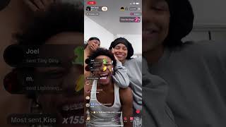 Nadia j and liik full live👀👀 [upl. by Lilybelle]