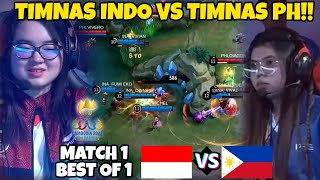 YG DI TUNGGU2 TIMNAS INDO VS TIMNAS PH BO 1 MATCH 1 [upl. by Pederson375]