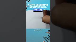 Como Desenhar Sobrancelha Realista  Parte 13 [upl. by Bubalo]