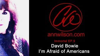 Ann Wilson To Honor David Bowie  Im Afraid of Americans [upl. by Olmsted896]