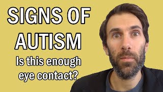 7 Signs of Autism in Men DSM5 Symptoms of AutismAspergers in High Functioning Autistic Adults [upl. by Enyrehtac299]