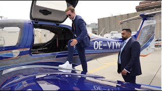 Touring the Diamond DA50 with Mo Banks The Race Car of the Sky [upl. by Eneluj]