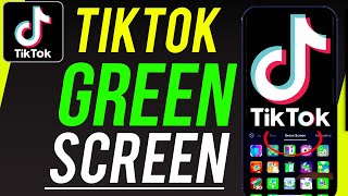 How to Use Green Screen on TikTok Using TikTok App [upl. by Micco]