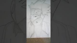 Draw a Kakashi in 30 second drawing [upl. by Enomyar]