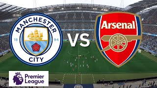 MAN CITY VS ARSENAL  SUPERB TROSSARD HATTRICK  PREMIER LEAGUE 2425  FC 24 arsenal fc24 [upl. by Norak]