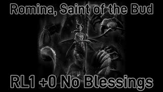 Elden Ring DLC Flawless Romina Saint of the Bud  RL1 0 No Blessings [upl. by Aneek]