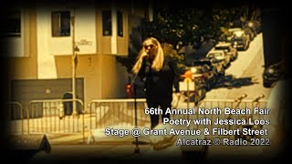 North Beach Festival  66th Annual  Poetry Reading  Grant Avenue amp Filbert Street [upl. by Shermy]