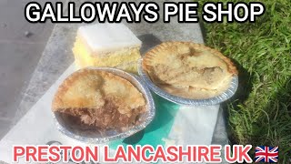 Galloways Pie Shop in Preston Lancashire UK [upl. by Noraf]