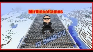 Note Block 6  PSY  GANGNAM STYLE 강남스타일 в игре Minecraft [upl. by Enilrae]