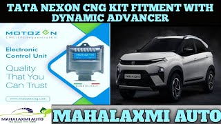 Tata Nexon cng kit installation  100 successful Bs vi petrol car on cng [upl. by Apfel]