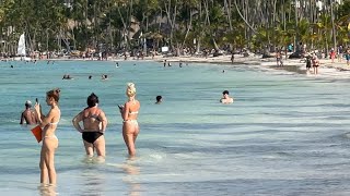 Bavaro Beach Punta Cana Tour 2024 4K [upl. by Treblih]