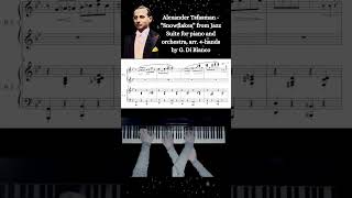 Tsfasman  Jazz Suite for piano 4hands I Snowflakes classicalpiano classicalmusic [upl. by Tinaret]