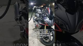 Can anyone give me a small loan shorts bike bikelife sportbike cfmoto [upl. by Assillem]