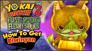 YoKai Watch 2  How To Get Kiwinyan With QR Code YW2 Tips amp Tricks [upl. by Resee]