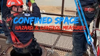 What is Confined Space II what are Hazards and Control measures of Confined space II [upl. by Fryd360]