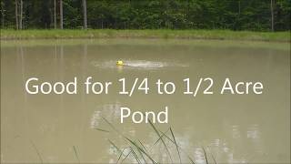 300 Watt DIY Build Solar Pond Aerator for 14 to 12 Acre Ponds [upl. by Strang653]