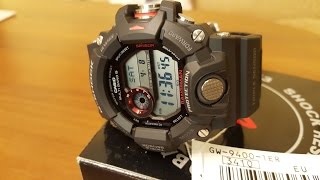 Casio GShock GW94001ER RANGEMAN  rozpakowanie i przymiarka PL [upl. by Enileda]