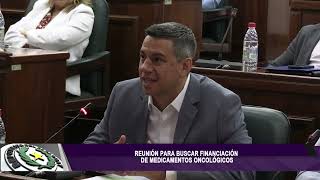 REUNIÓN PARA BUSCAR LA FINANCIACIÓN DE MEDICAMENTOS ONCOLÓGICOS [upl. by Hastie]