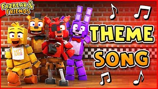 ♫ Fazbear and Friends Theme Song Minecraft FNAF Song [upl. by Stanislas]