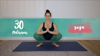 30 Malasanas para Energia  apropriado para gestantes   20 Min  Pri Leite [upl. by Evy]