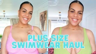 PLUS SIZE SUMMER SWIMWEAR TRY ON HAUL  BERLOOK SWIMWEAR [upl. by Ailyt]