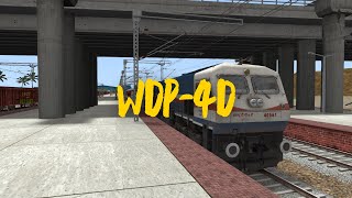 WDP4D CAB RIDE  Curves amp LBH Track Sound  Railworks [upl. by Dotti520]