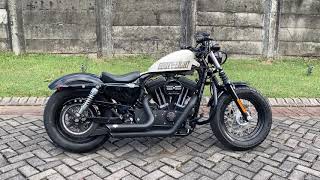 HARLEY DAVIDSON SPORTSTER FORTY EIGHT  Motor Gede Seharga Fortuner Baru [upl. by Pembrook]