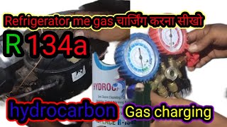 Videocon refrigerator gas filling [upl. by Aneehs]