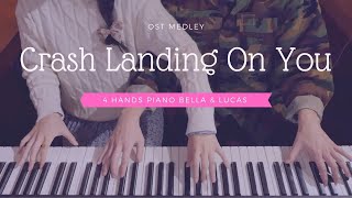 🎵Crash Landing On You사랑의 불시착 OST Medley  4hands piano [upl. by Island341]