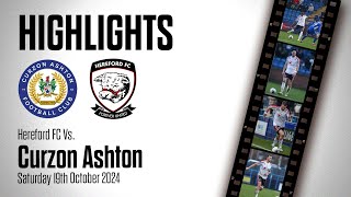 HIGHLIGHTS  Curzon Ashton 12 Hereford [upl. by Aramoix623]